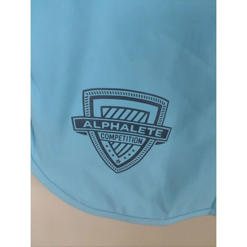 Alphalete Blue Board Swim Titan Board Shorts Color Surfside Size 30